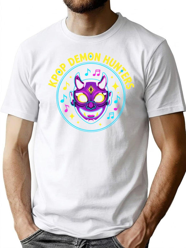 On-Stage Off-Stage Demon Hunter Apparel (2) T-Shirt for Men & Women, T-Shirts Graphic Tee - White