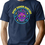 On-Stage Off-Stage Demon Hunter Apparel (2) T-Shirt for Men & Women, T-Shirts Graphic Tee - Navy