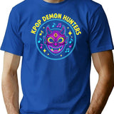 On-Stage Off-Stage Demon Hunter Apparel (2) T-Shirt for Men & Women, T-Shirts Graphic Tee - Blue