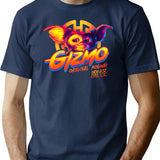 Original Mogwai T-Shirt for Men & Women, T-Shirts Graphic Tee - Navy