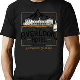 Overlook Hotel Colorado Worn T-Shirt for Men & Women, T-Shirts Graphic Tee - Black