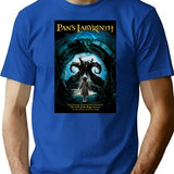 Pan'S Labyrinth Movie T-Shirt for Men & Women, T-Shirts Graphic Tee - Blue