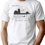 Peli At Hangar 3-5 Minimalist Graphic T-Shirt - Unisex Streetwear Tee - White
