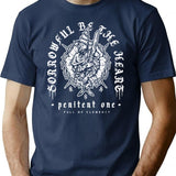 Penitent One - Vintage T-Shirt for Men & Women, T-Shirts Graphic Tee - Navy