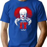Penny T-Shirt for Men & Women, T-Shirts Graphic Tee - Blue