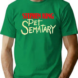 Pet Sematary - King First Edition Series T-Shirt for Men & Women, T-Shirts Graphic Tee - Green