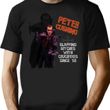 Peter Cushing T-Shirt for Men & Women, T-Shirts Graphic Tee - Black