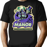 Phantom Manor - Purple T-Shirt for Men & Women, T-Shirts Graphic Tee - Black