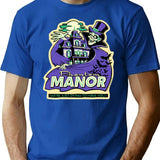 Phantom Manor - Purple T-Shirt for Men & Women, T-Shirts Graphic Tee - Blue
