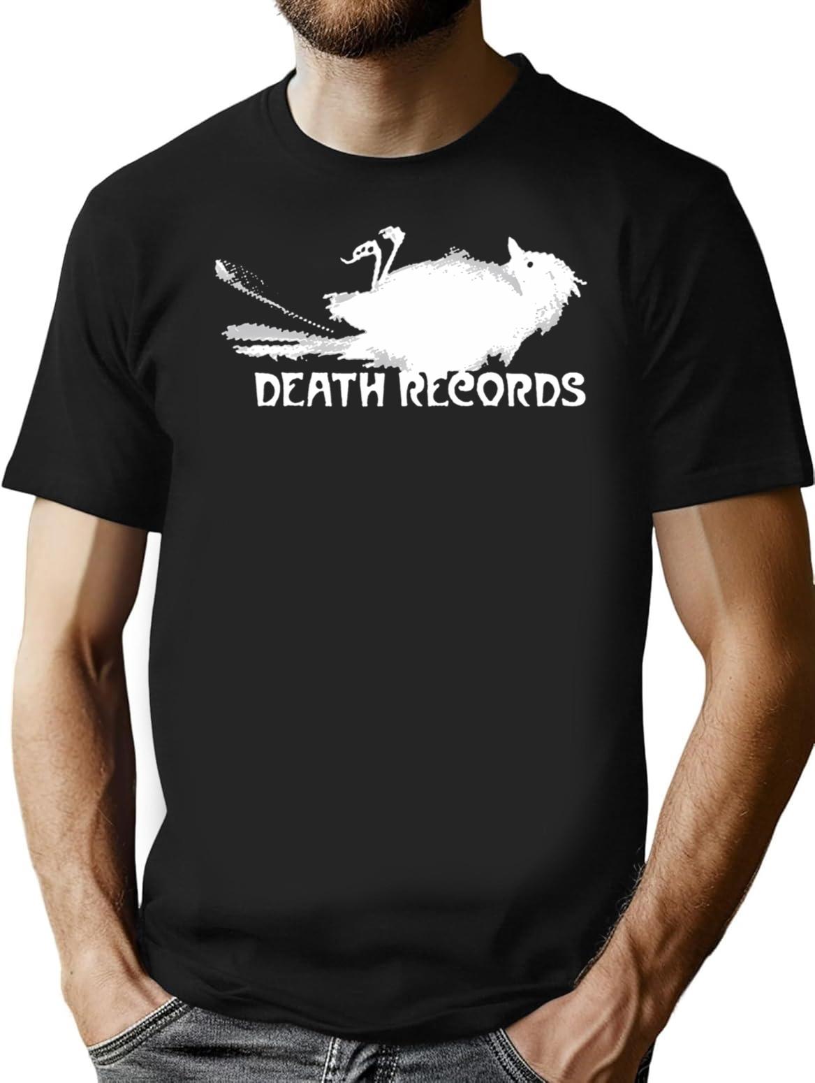 Phantom Of The Paradise Death Records Logo T-Shirt for Men & Women, T-Shirts Graphic Tee - Black
