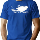 Phantom Of The Paradise Death Records Logo T-Shirt for Men & Women, T-Shirts Graphic Tee - Blue