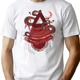 Positive Thinking T-Shirt for Men & Women, T-Shirts Graphic Tee - White
