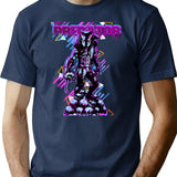 Predator Retro T-Shirt for Men & Women, T-Shirts Graphic Tee - Navy
