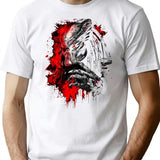Predator Yautja Hunter Movie Gaming Design T-Shirt for Men & Women, T-Shirts Graphic Tee - White