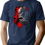 Predator Yautja Hunter Movie Gaming Design T-Shirt for Men & Women, T-Shirts Graphic Tee - Navy