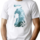 Predator T-Shirt for Men & Women, T-Shirts Graphic Tee - White