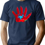 Predators Hand With Scorpion T-Shirt for Men & Women, T-Shirts Graphic Tee - Navy