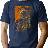 Pumpkinhead 3 T-Shirt for Men & Women, T-Shirts Graphic Tee - Navy