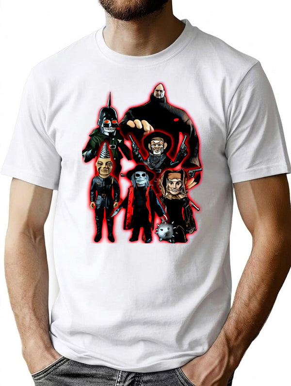 Puppet Master T-Shirt for Men & Women, T-Shirts Graphic Tee - White