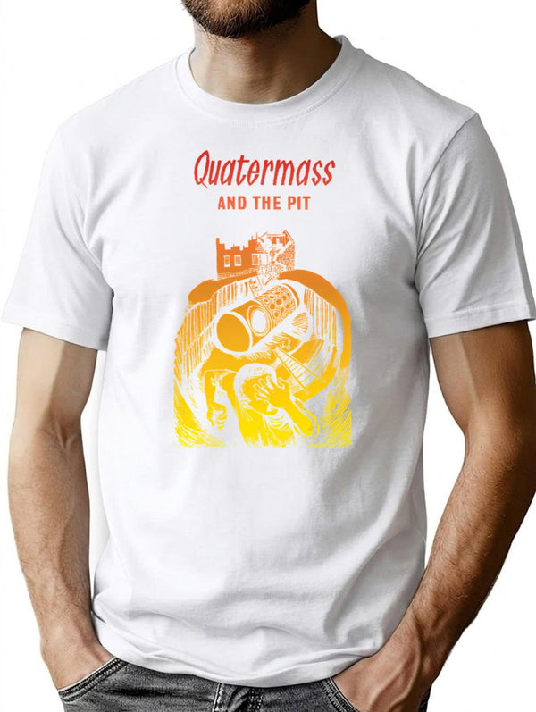 Quatermass The Pit T-Shirt for Men & Women, T-Shirts Graphic Tee - White