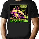 Reanimator T-Shirt for Men & Women, T-Shirts Graphic Tee - Black