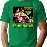 Reanimator T-Shirt for Men & Women, T-Shirts Graphic Tee - Green