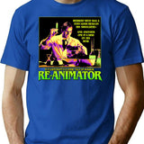 Reanimator T-Shirt for Men & Women, T-Shirts Graphic Tee - Blue