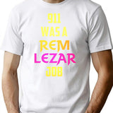 Rem Lezar T-Shirt for Men & Women, T-Shirts Graphic Tee - White
