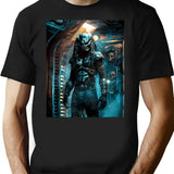 Requiem Of An Intergalactic Predator T-Shirt for Men & Women, T-Shirts Graphic Tee - Black
