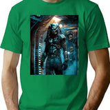 Requiem Of An Intergalactic Predator T-Shirt for Men & Women, T-Shirts Graphic Tee - Green