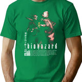 Resident Evilbiohazard 4 - Chainsaw T-Shirt for Men & Women, T-Shirts Graphic Tee - Green