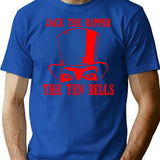Retro Jack The Ripper. T-Shirt for Men & Women, T-Shirts Graphic Tee - Blue