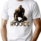 Riddick T-Shirt for Men & Women, T-Shirts Graphic Tee - White