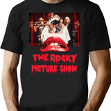 Rocky Horror Picture Show Thrills And Chills T-Shirt for Men & Women, T-Shirts Graphic Tee - Black