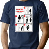 Rocky Horror Picture Show Time Warp T-Shirt for Men & Women, T-Shirts Graphic Tee - Navy