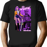 Rumi - K-Pop Demon Hunters T-Shirt for Men & Women, T-Shirts Graphic Tee - Black