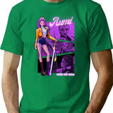 Rumi - K-Pop Demon Hunters T-Shirt for Men & Women, T-Shirts Graphic Tee - Green