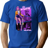 Rumi - K-Pop Demon Hunters T-Shirt for Men & Women, T-Shirts Graphic Tee - Blue