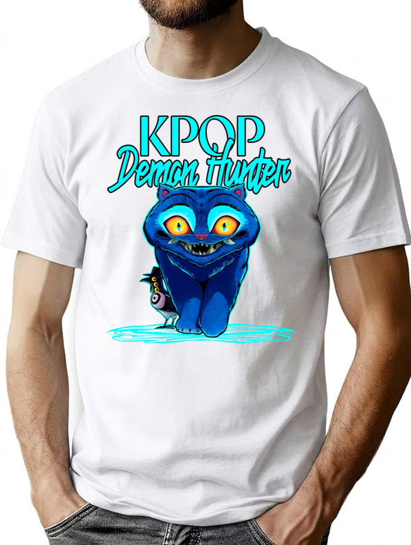 Saja Boys - Kpop Demon Hunter - Derpy T-Shirt for Men & Women, T-Shirts Graphic Tee - White