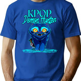 Saja Boys - Kpop Demon Hunter - Derpy T-Shirt for Men & Women, T-Shirts Graphic Tee - Blue
