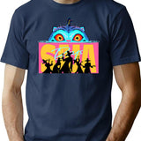 Saja Boys - Kpop Demon Hunter T-Shirt for Men & Women, T-Shirts Graphic Tee - Navy