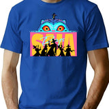 Saja Boys - Kpop Demon Hunter T-Shirt for Men & Women, T-Shirts Graphic Tee - Blue