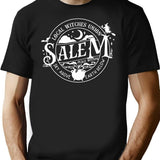 Salem Local Witch Union T-Shirt for Men & Women, T-Shirts Graphic Tee - Black