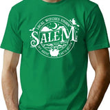 Salem Local Witch Union T-Shirt for Men & Women, T-Shirts Graphic Tee - Green
