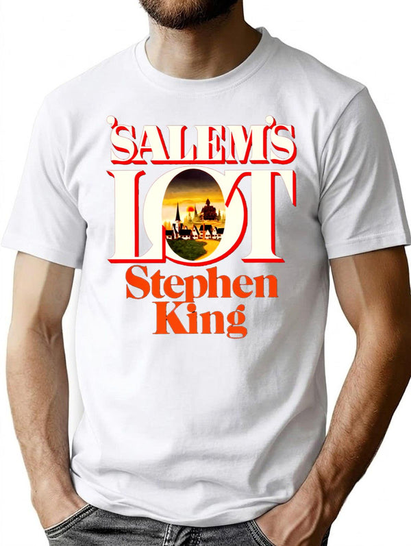 Salem'S Lot - King First Edition Series T-Shirt for Men & Women, T-Shirts Graphic Tee - White