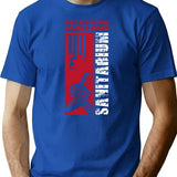 Sanitarium - Sainte Anne Hospitals - Cthulhu T-Shirt for Men & Women, T-Shirts Graphic Tee - Blue