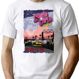 Santa Carla Broadwalk T-Shirt for Men & Women, T-Shirts Graphic Tee - White