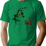 Saw Adam Reverse Bear Trap T-Shirt for Men & Women, T-Shirts Graphic Tee - Green