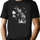 Saw Amanda Reverse Bear Trap Bw T-Shirt for Men & Women, T-Shirts Graphic Tee - Black