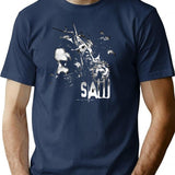 Saw Amanda Reverse Bear Trap Bw T-Shirt for Men & Women, T-Shirts Graphic Tee - Navy